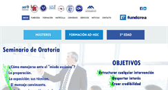 Desktop Screenshot of fundcrea.es